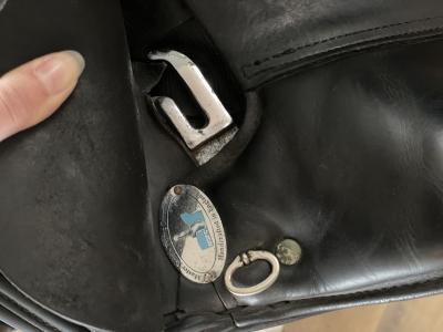 MSFC zadel 17,5 inch wijd image 4