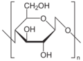 Koolhydraat molecuul, deze wordt onder meer gevormd door glucose en fructose