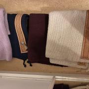 Showblanket voor over Western pad 