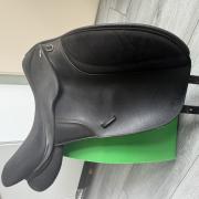 Thorowgood T4 cob, 17,5 inch dressuurzadel. 