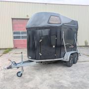 Sluis Maxx 2-paards trailer – luxe staat, volledig vernieuwd