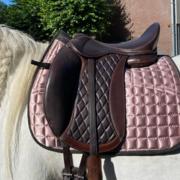 Edix Tudor dressuur bruin 18 inch