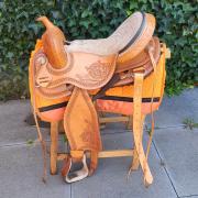 EDIX Oakley boomloos westernzadel maat L met dekje