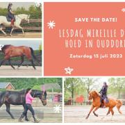 Clinicdag met Mireille den Hoed op 15 juli a.s. in Ouddorp!