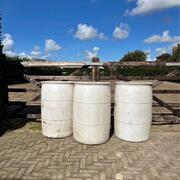 Westerntonnen 3x plastic ton