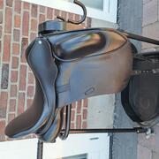 Dressuurzadel Custom Saddlery, perfecte staat