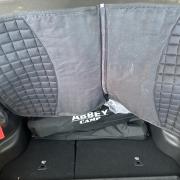 Zwart Edix metallic 8 pocket pad maat m/L