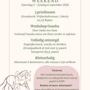 Horsemanship weekend met Guasha workshop