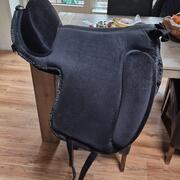 Barebackpad met kniewrongen en inlages maat paard