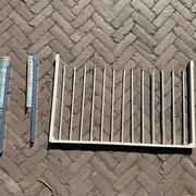 Uitschuifbaar rek voor paardekdekjes