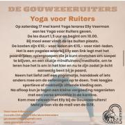 Yoga voor ruiters 17 mei