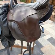 Trekker Luxus semi boomloos zadel complete set