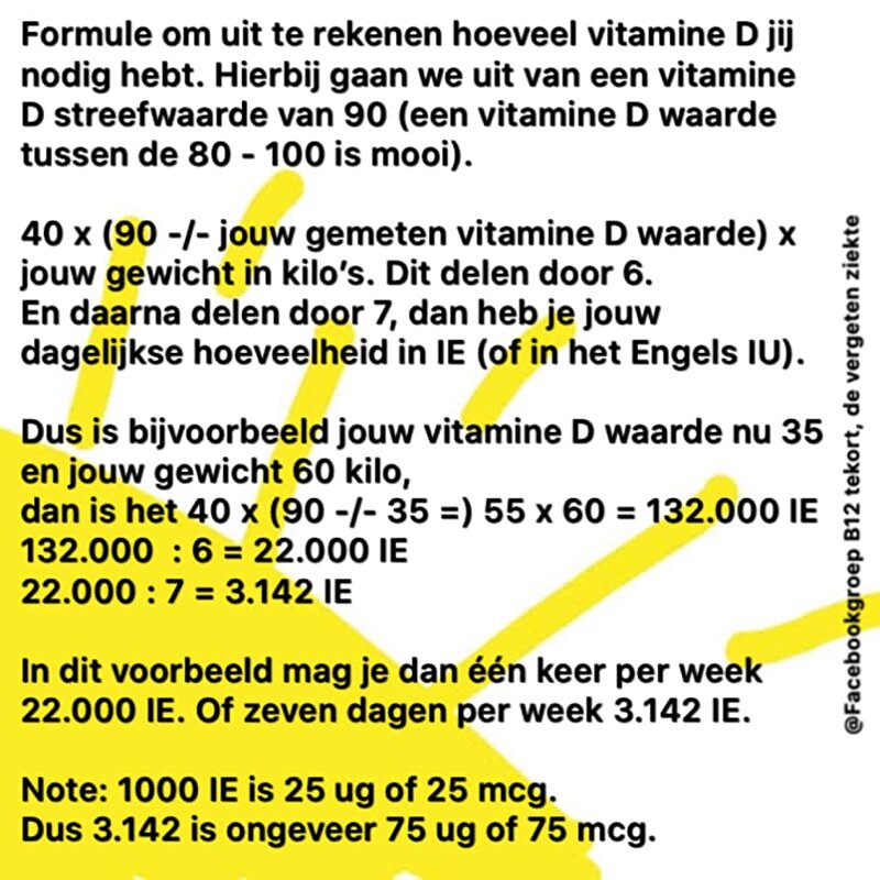 bijkeuken Riskeren balans Lotgenoten Vitamine D tekort • Bokt.nl