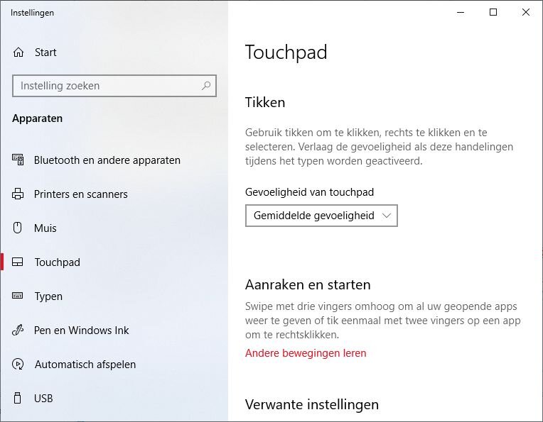 HP Touchpad scrollen werkt niet • Bokt.nl
