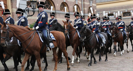 Saskiaojan aan het woord: Prada liep mee in het Cavalerie Ere-Escorte