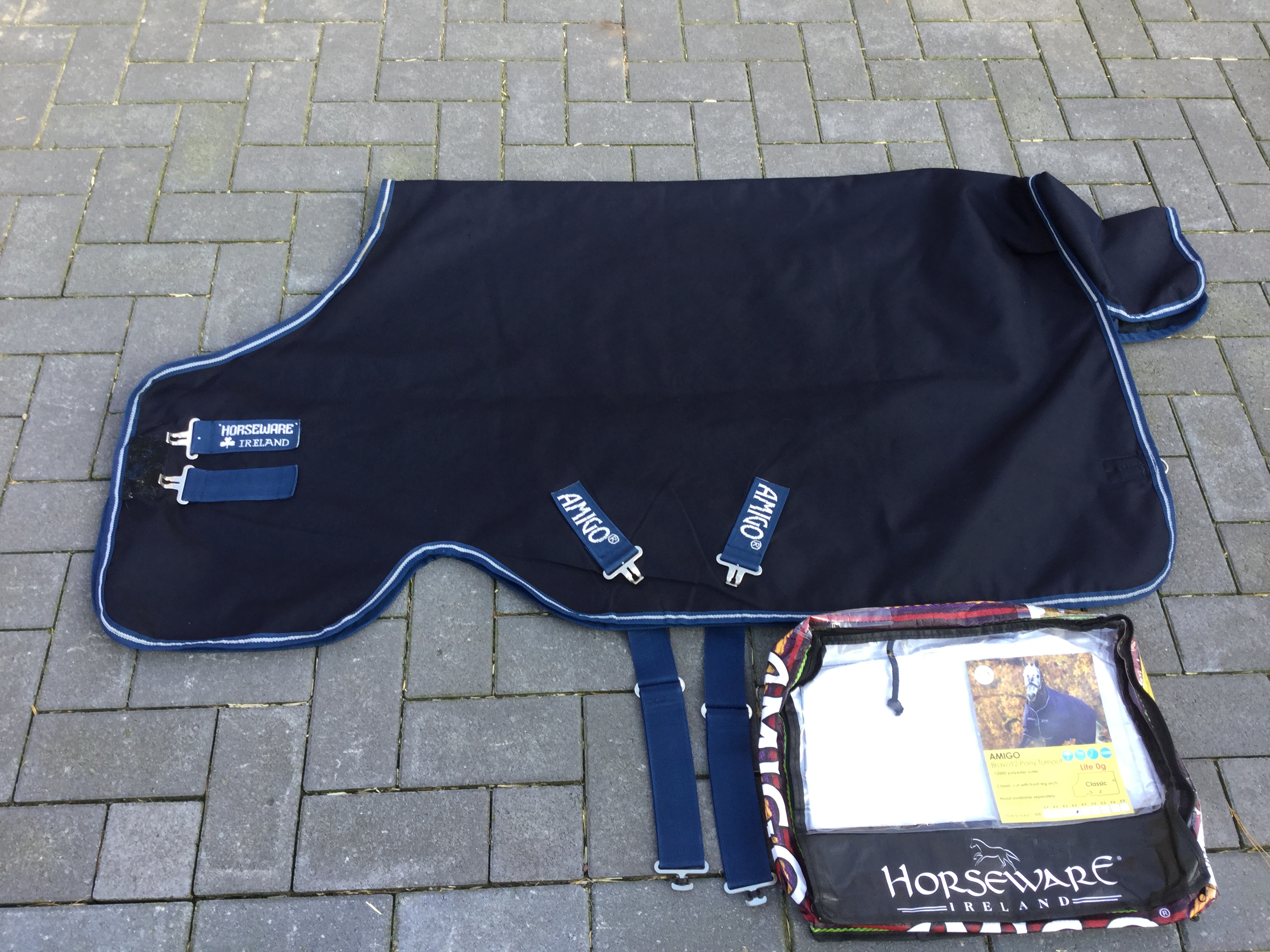 Horseware Amigo bravo pony Lite 90/135 + liners 100/200 Bokt.nl