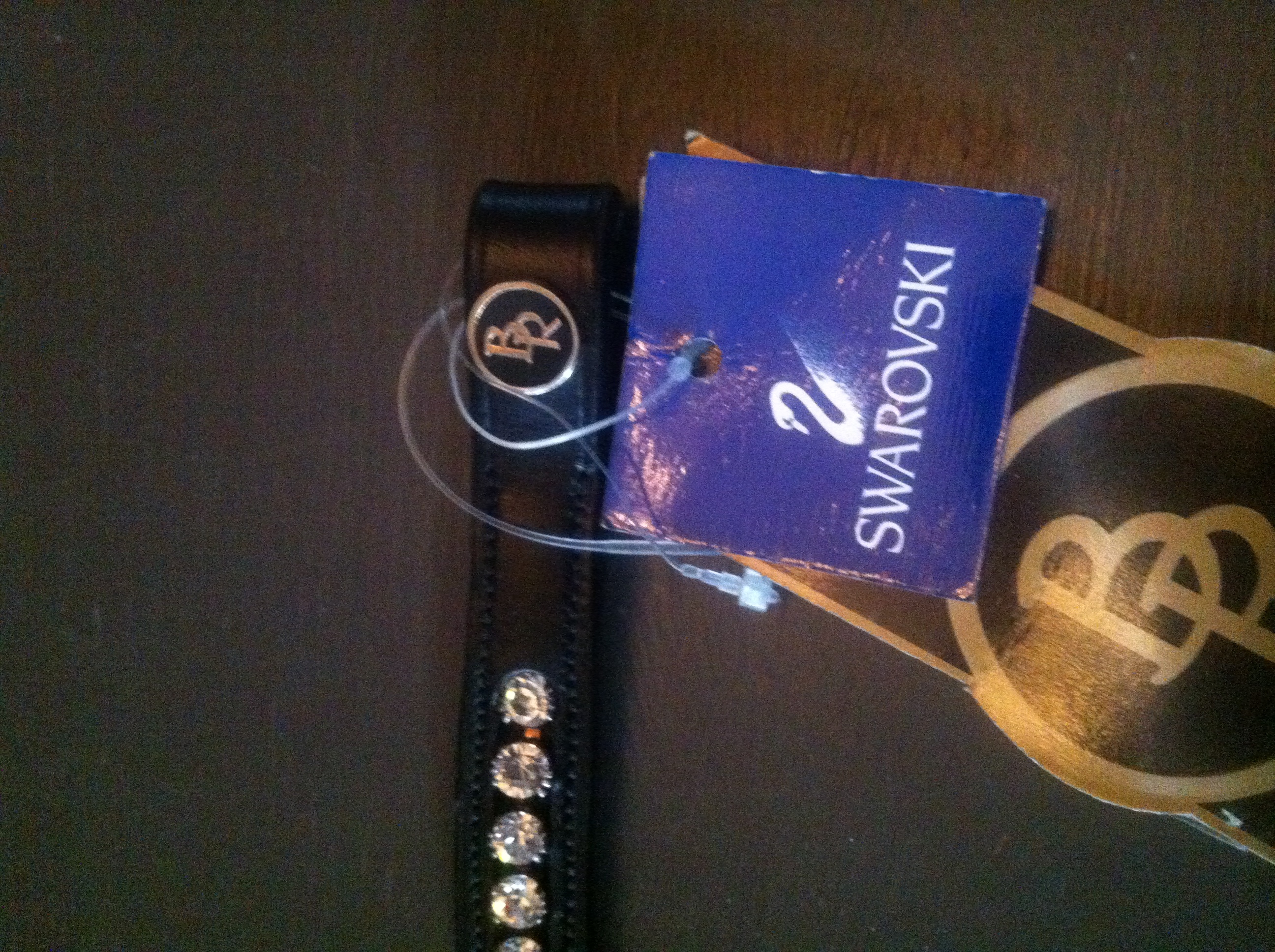 frontriem met swarovski