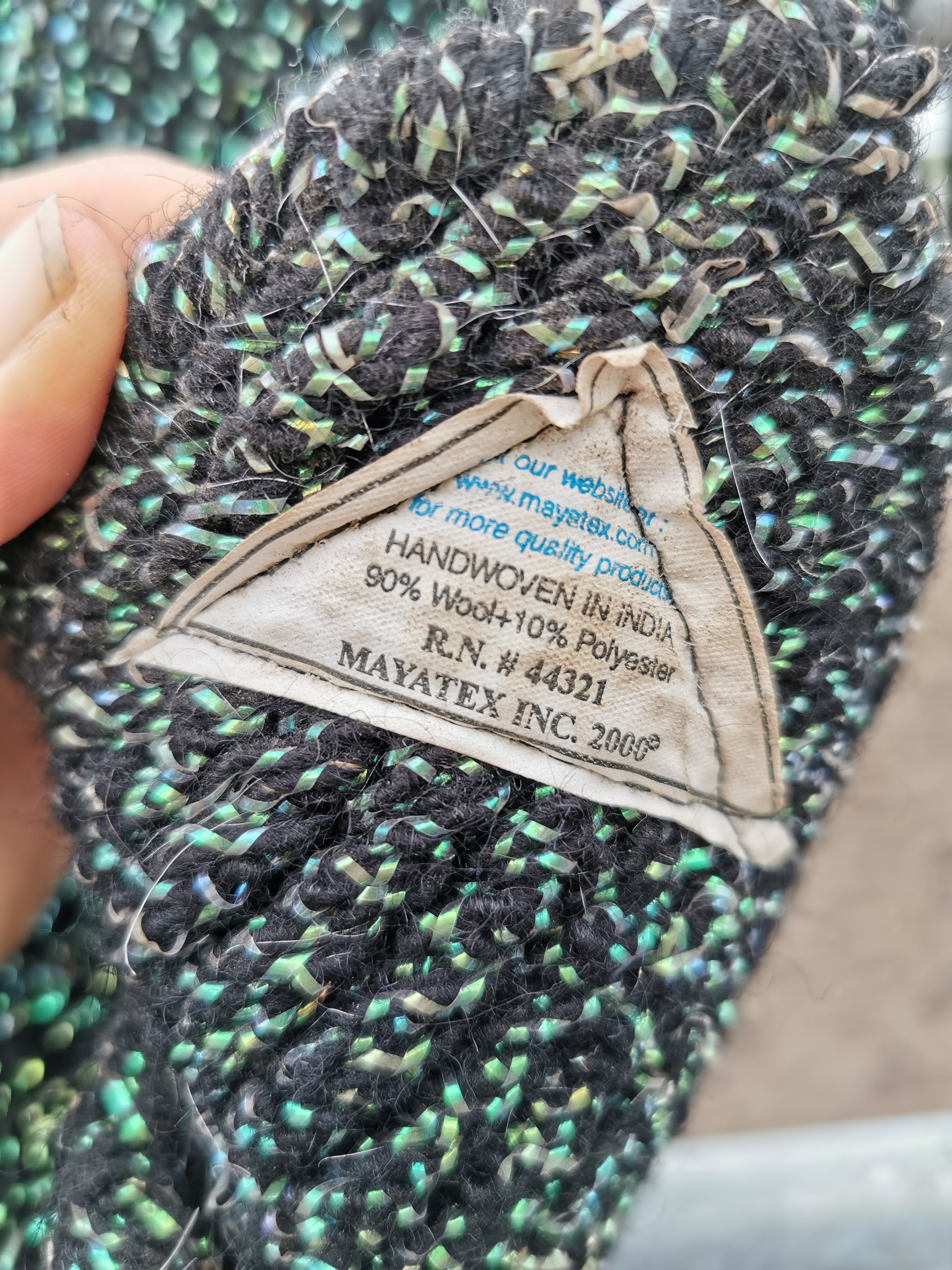 Mayatex show blanket (glitter metallic) Bokt.nl