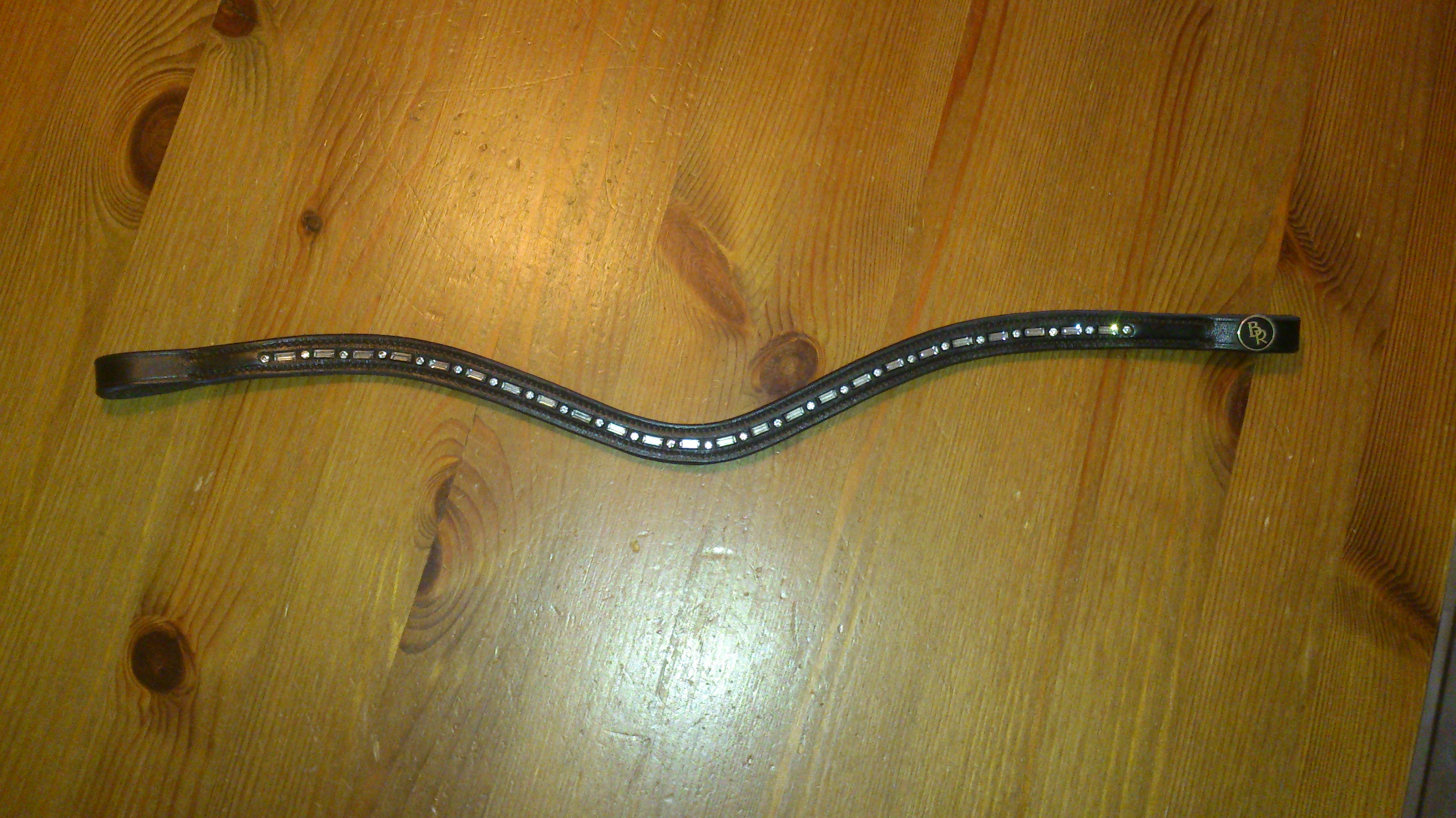 frontriem met swarovski