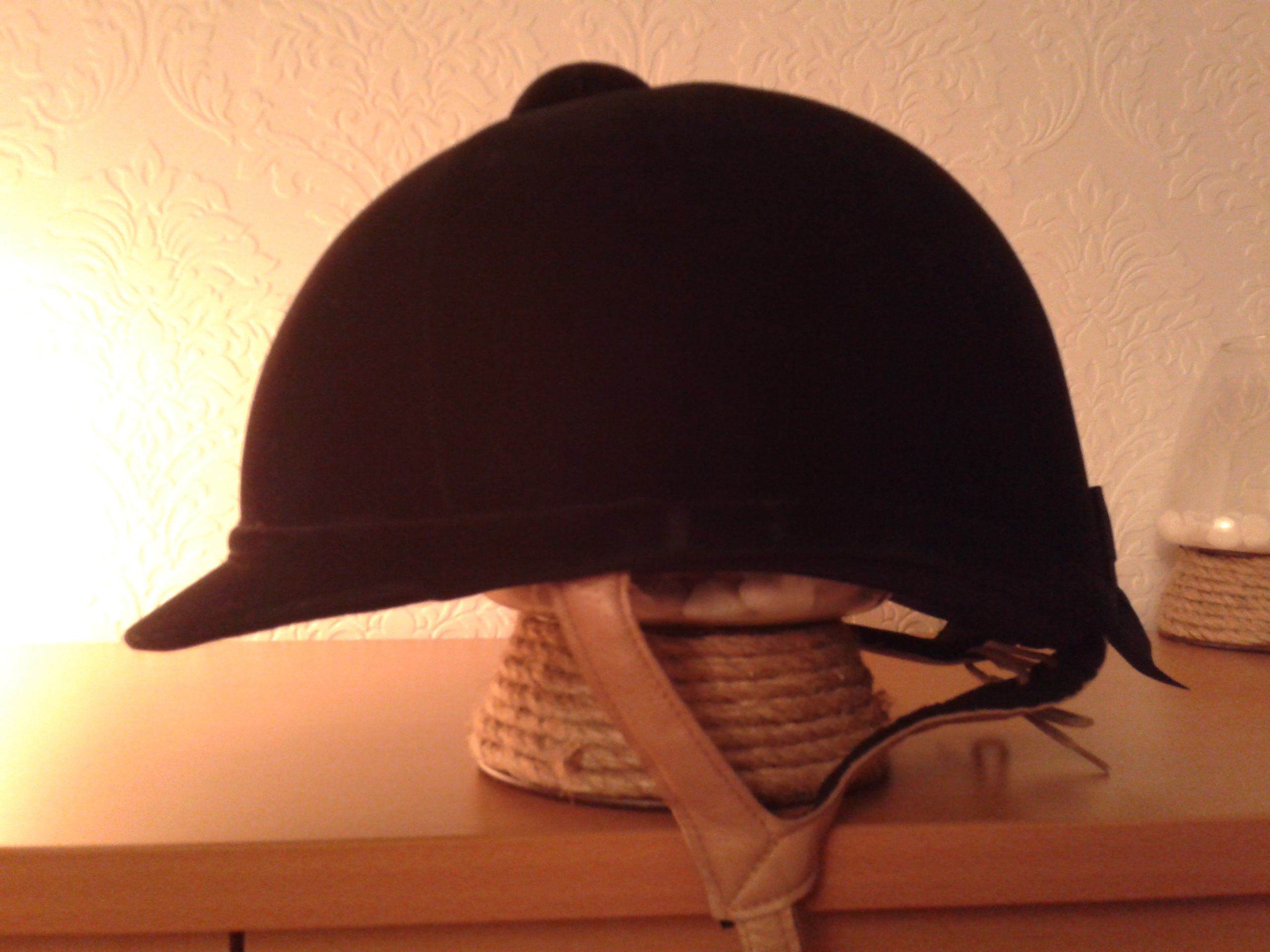 Charles Owen Hampton Velvet Riding Hat | Ayr Equestrian - View #3