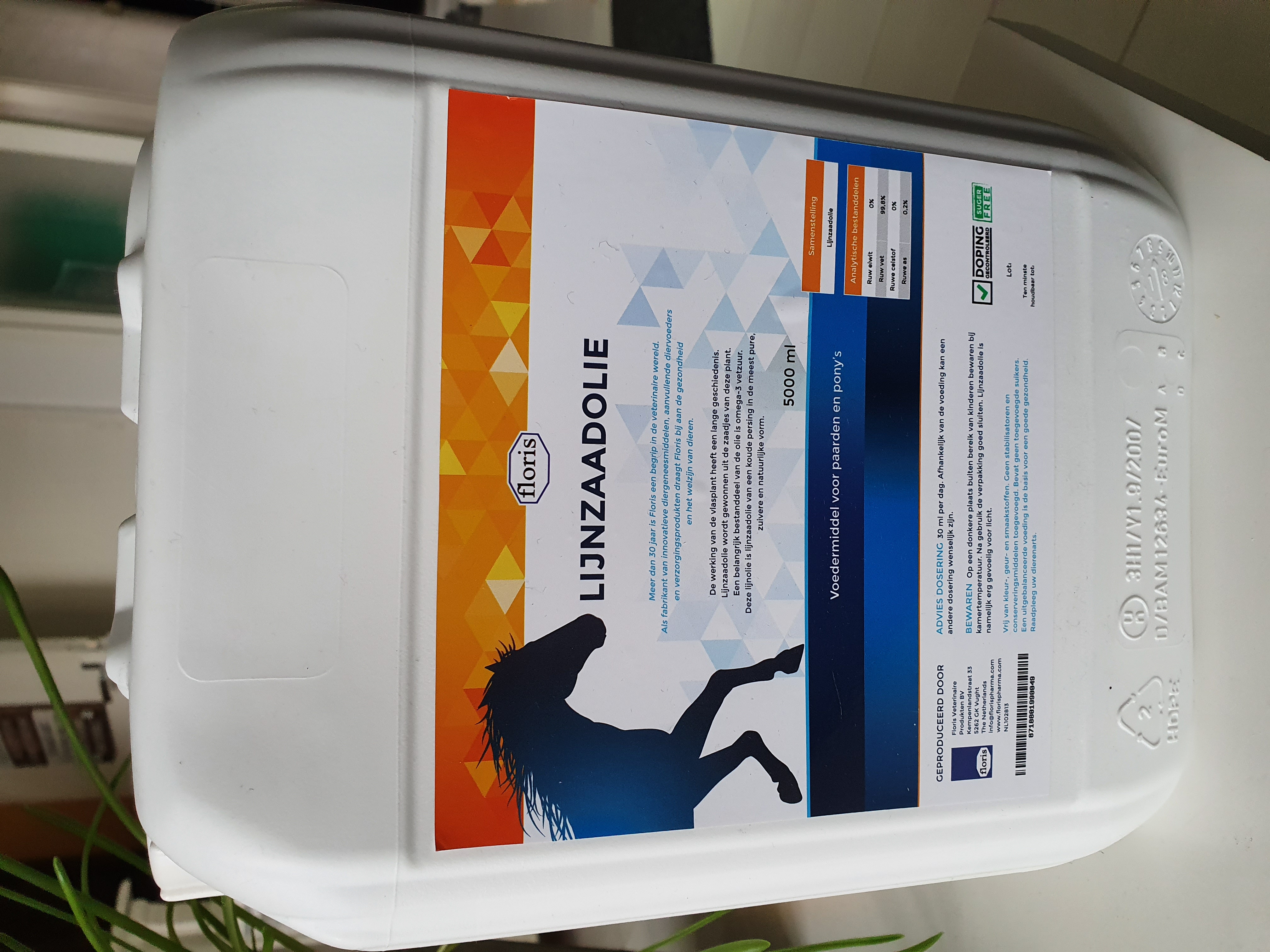 Huismerk lijnzaadolie - 5 Liter online kopen