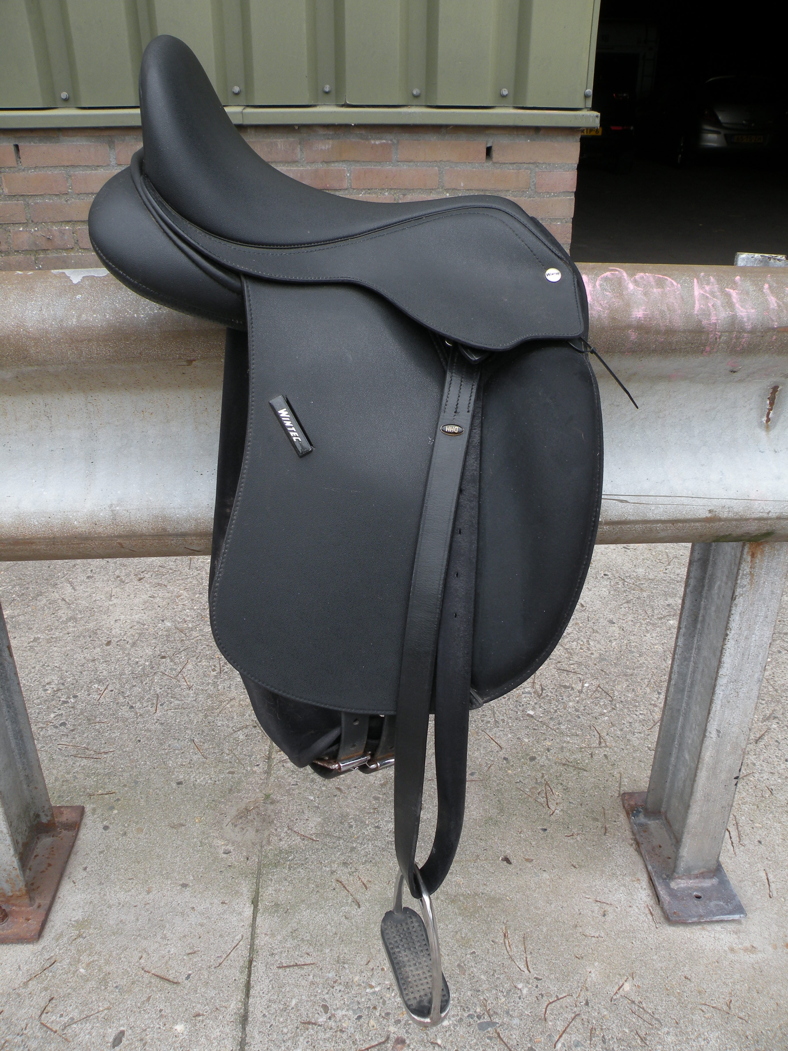 15 inch pony dressuurzadel, singel | Bokt.nl