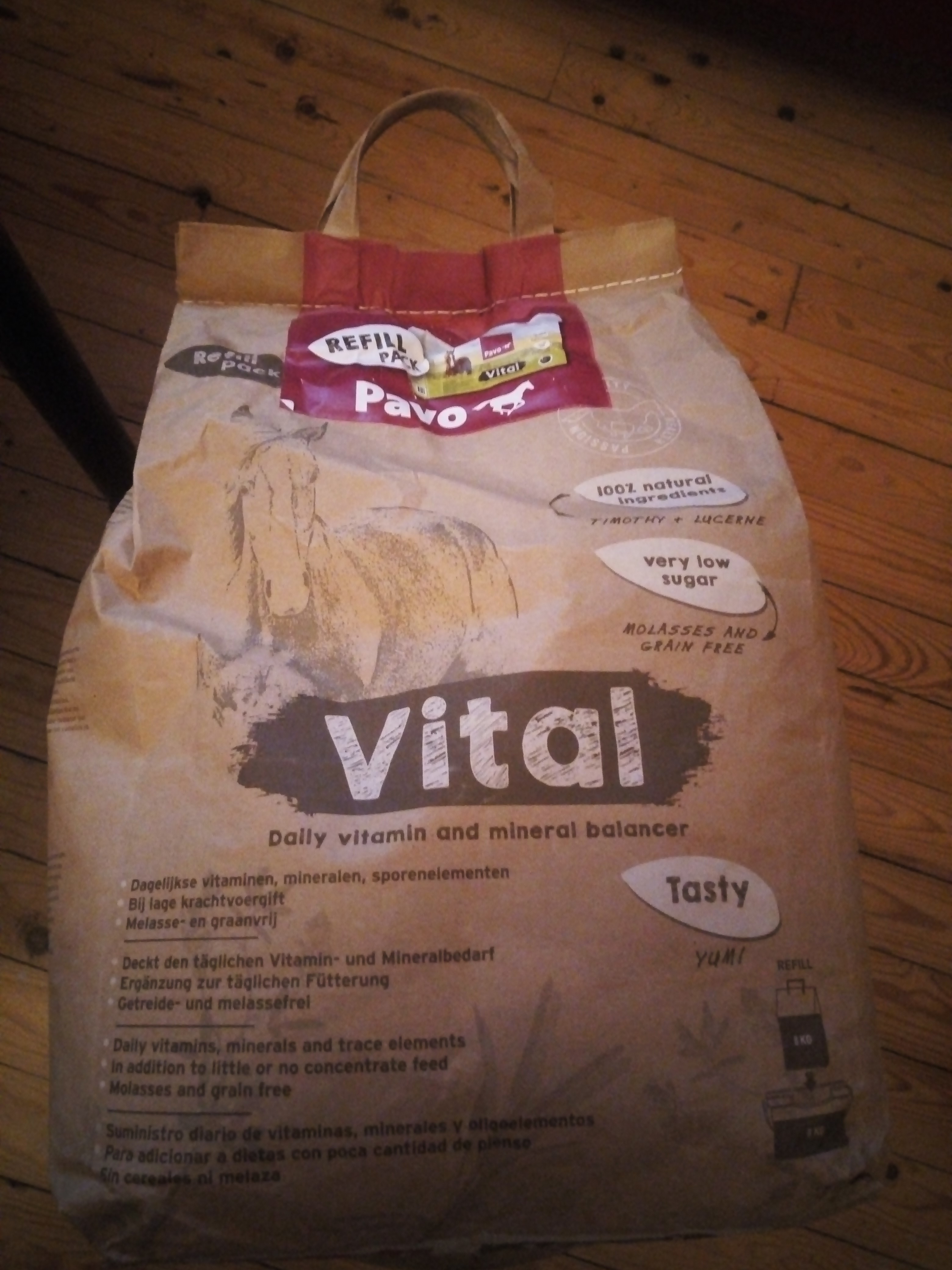 Pavo Vital – Vitaminiertes Mineralfutter Für Pferde | 8 Kg Sack