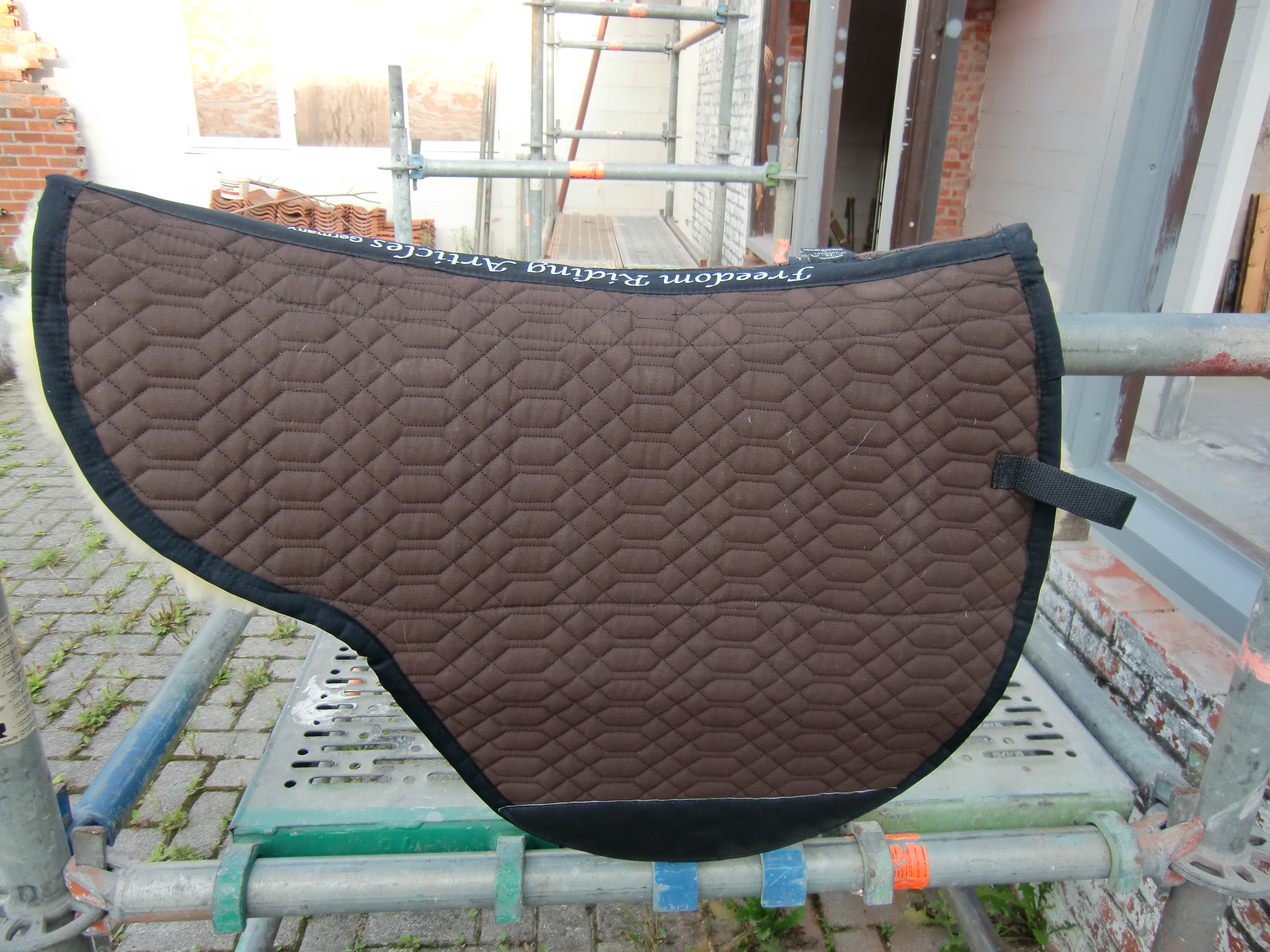 ZGAN bruin springzadel SET van Sellier Liberte 17,5 inch