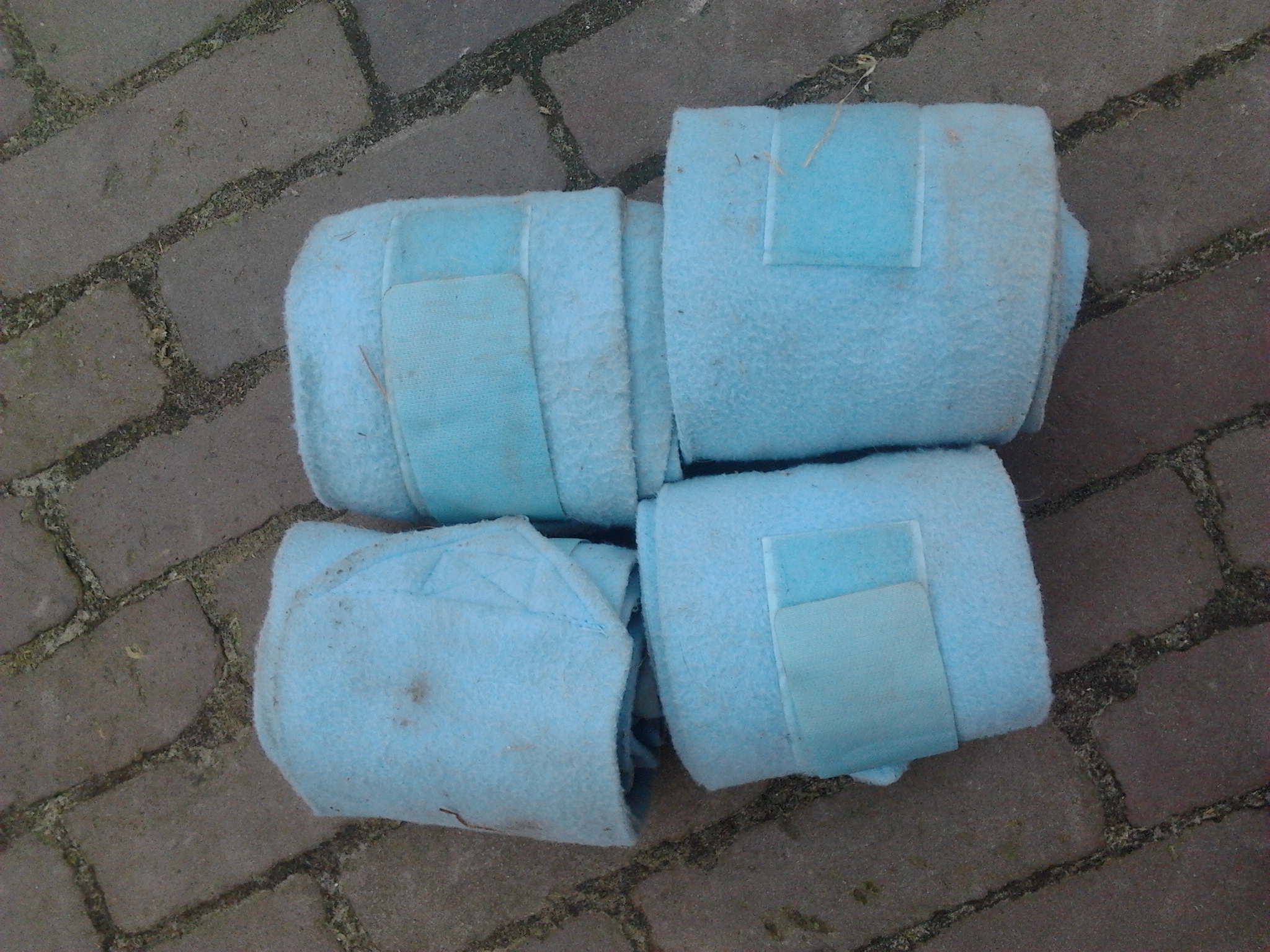 Bandages baby blauw, wit en zwart. Maat full Bokt.nl