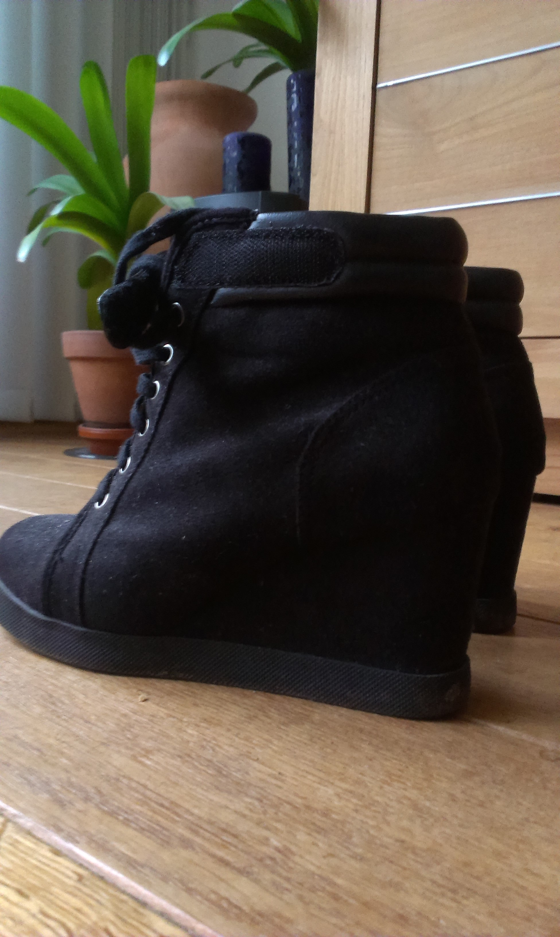 Sandalen met sleehak | Sleehakken | Open schoenen met sleehak