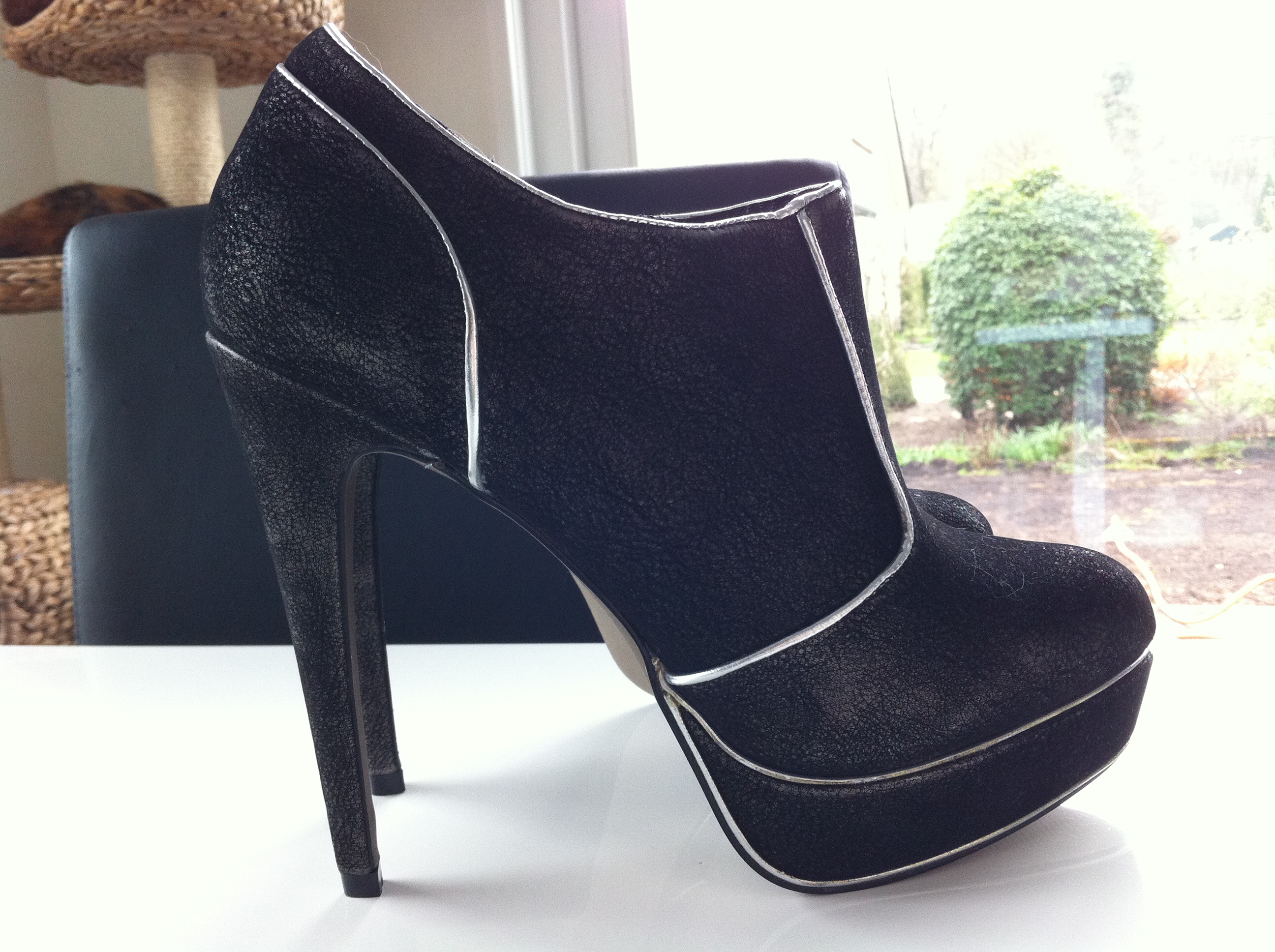 DREAM PAIRS Dames Close Toe Klassieke Hoge Hakken Ronde Neus