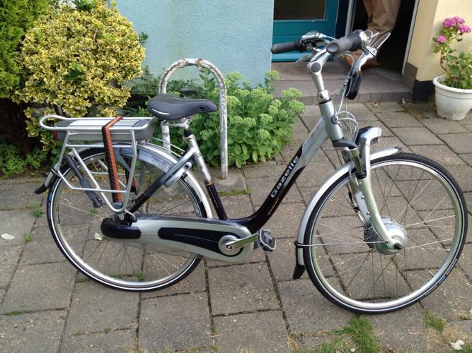 Zijn bekend dood klant Gazelle innergy orange damesfiets (e bike) | Bokt.nl