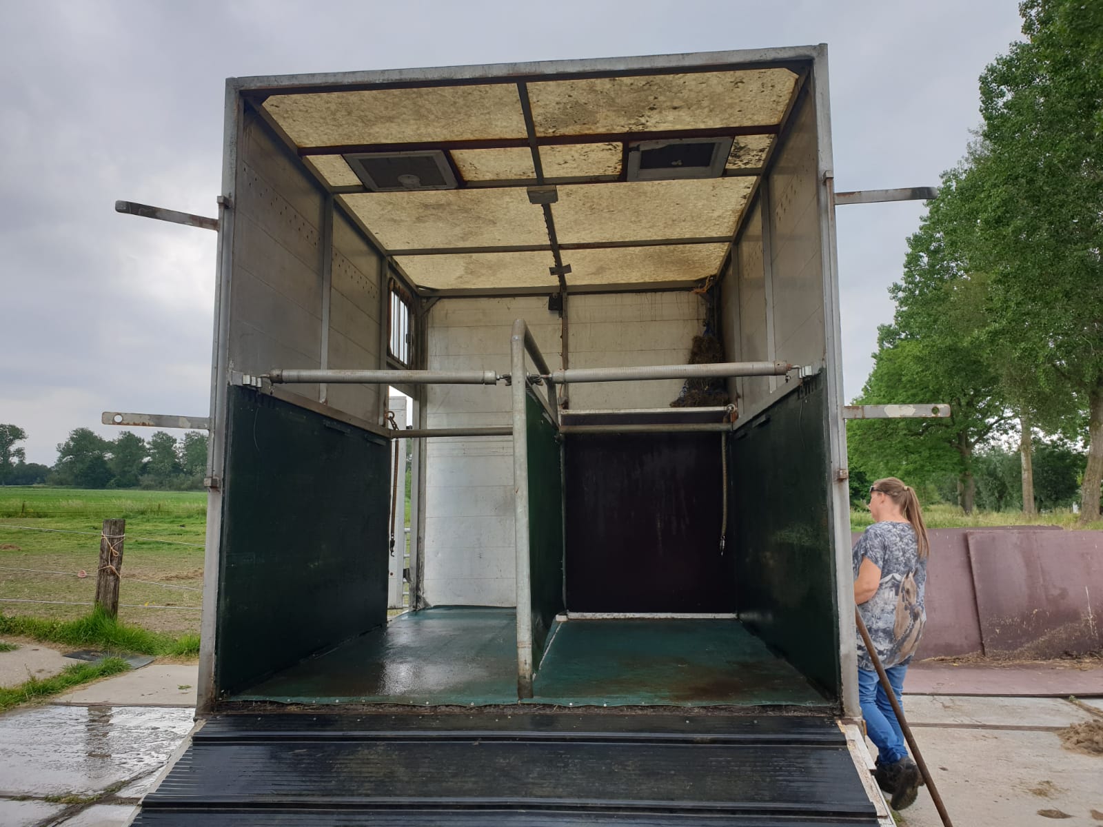 2 Paards Paardenwagen B Rijbewijs Met Mankement | Bokt.nl