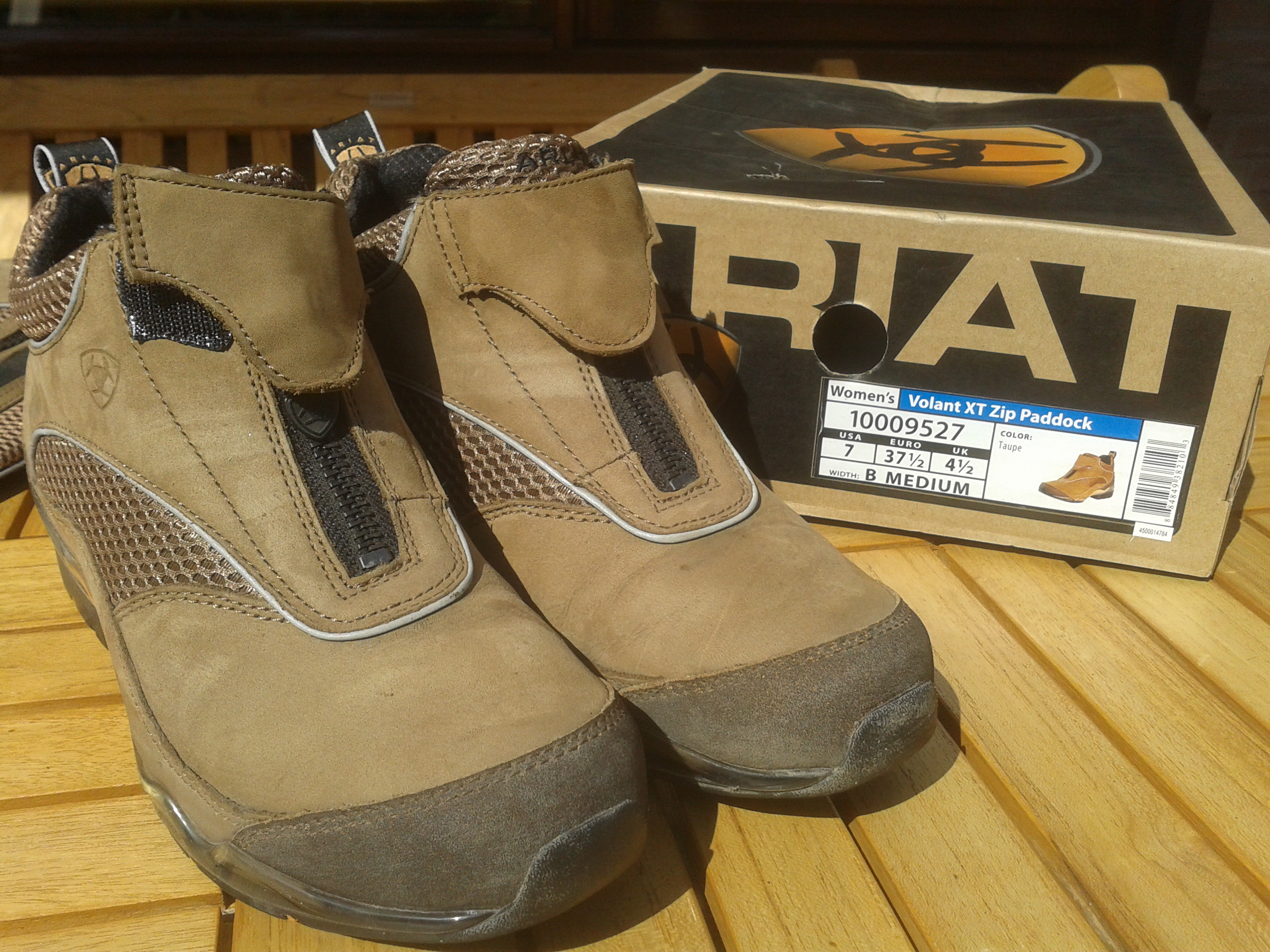 ariat paddock boots and half chaps
