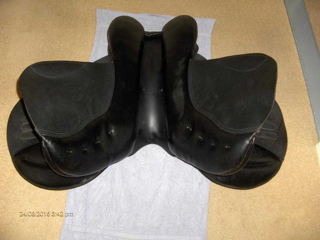 Pfiff Set Completo Per Cavallo E Cavaliere - Sella, Briglia, Testiera E Accessori - Nero, 17,5'' - 4
