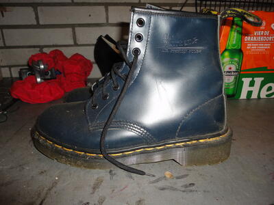 Nieuwe Dr martens schoenen donker blauw maat 38 a 38,5 | Bokt.nl