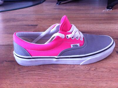 Vans neon Roze/grijs 38,5 | Bokt.nl