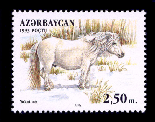Bestand:Postzegel azerbeidzjan - Yakut.jpeg