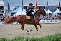 In volle galop tijdens Horse Event