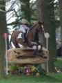 Met King's Gem overwinnen de Darbys Legal Leap op de Blenheim Horse Trials 2007